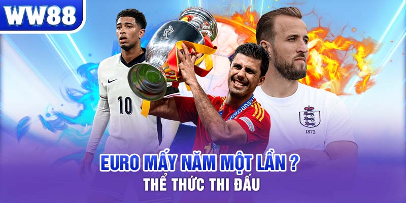 Euro mấy năm một lần? Thể thức thi đấu