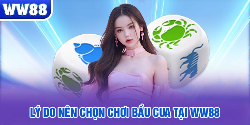 Lý do nên chọn chơi Bầu Cua tại WW88